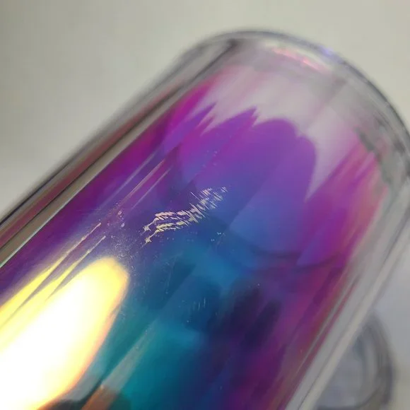 Starbucks Limited Edition Iridescent Diamond Rainbow Domed Tumbler Summer 2020 - Picture 9 of 10